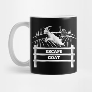 Escape Goat Scapegoat Parody Mug